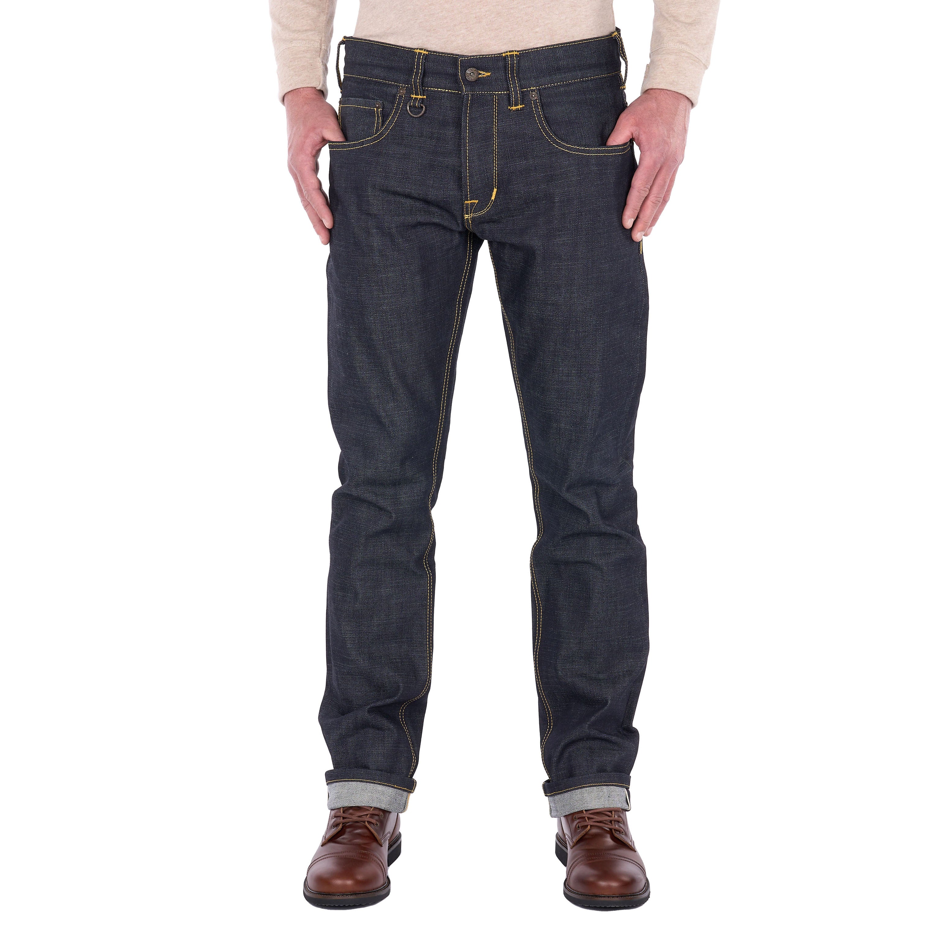 1958 Roamer Regular Straight 15oz Jeans - Indigo - Image 7