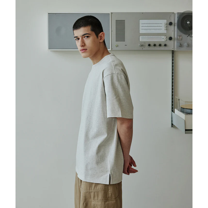 OG Double-Rib Oversized T-Shirt - White - Image 4