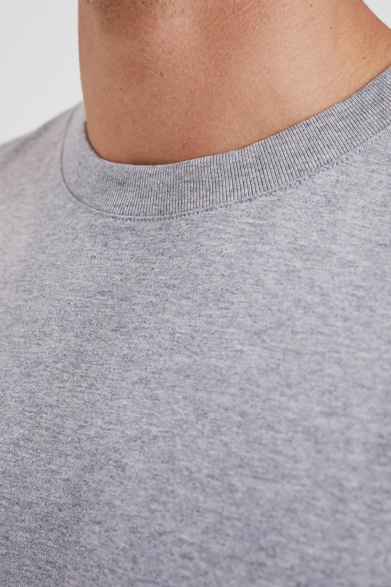 Norse Standard T-Shirt - Grey Melange - Image 4